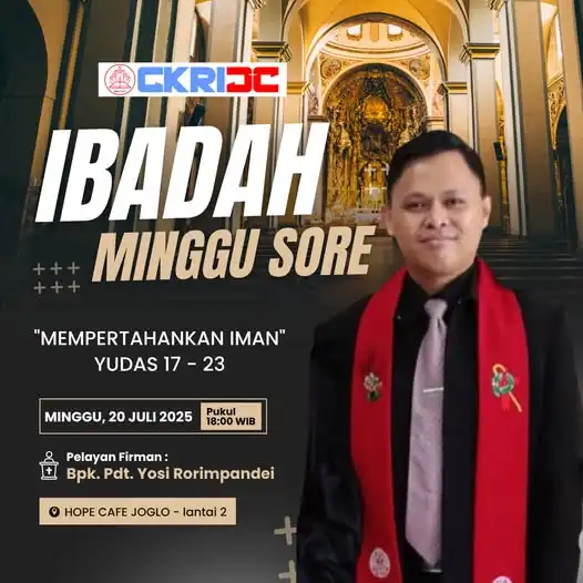 Ibadah Sore M3 Juli 2025