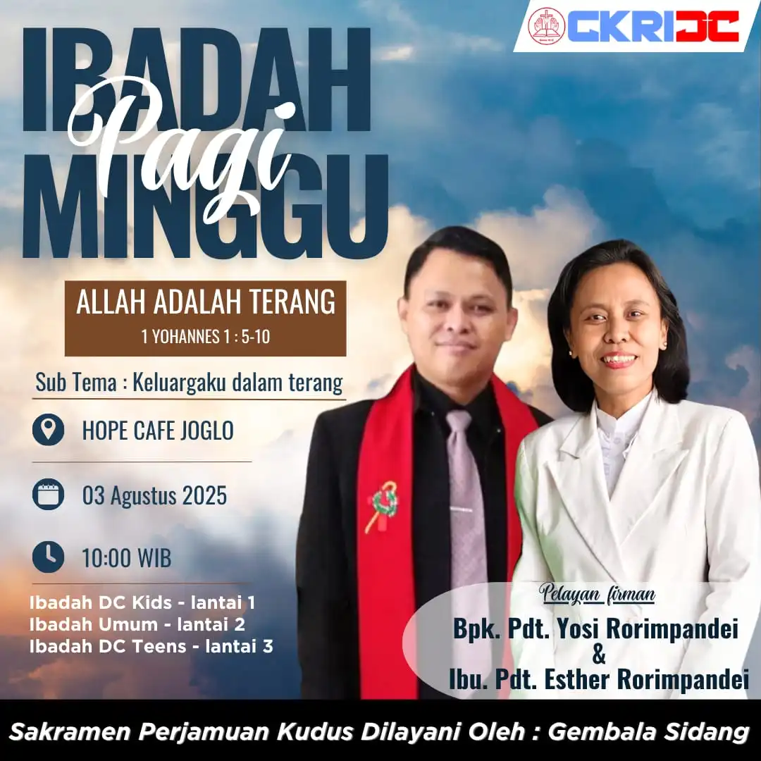 Ibadah Pagi M1 Agustus 2025