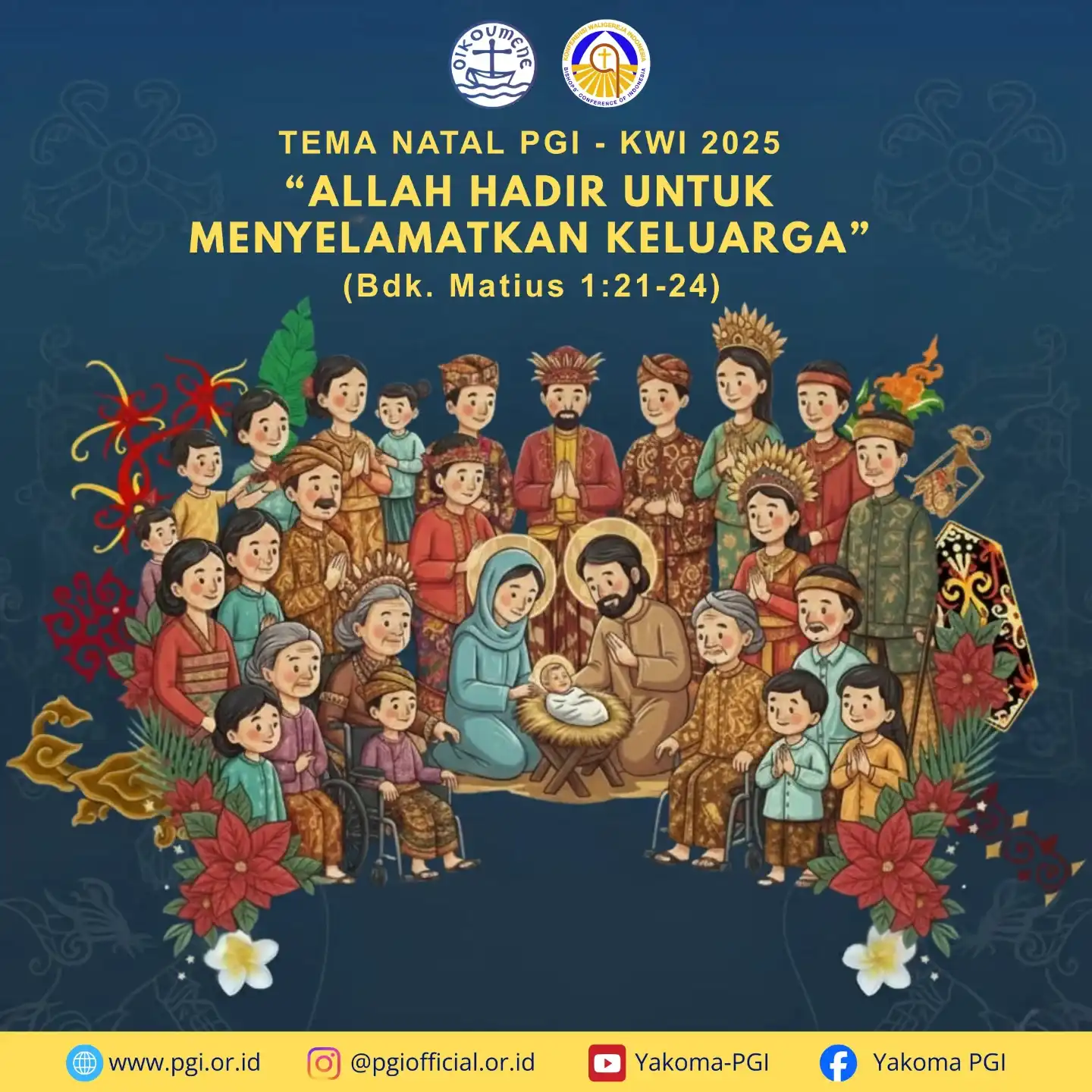 Tema Natal PGI-KWI 2025